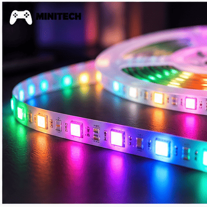 LED Cảm Ứng Nháy Theo Nhạc RGB USB - Ảnh 6